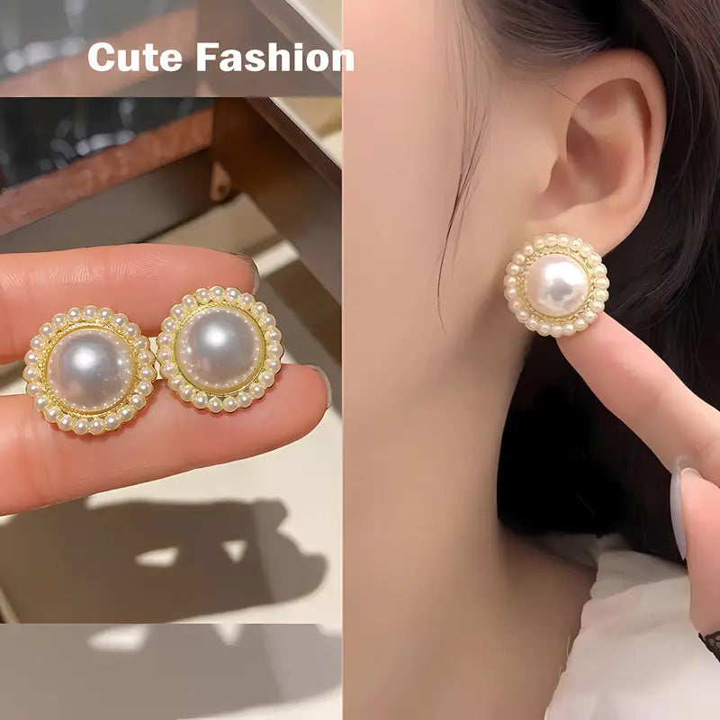 Pearl-like Earrings