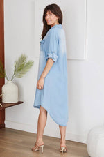 Chambray Denim Dress