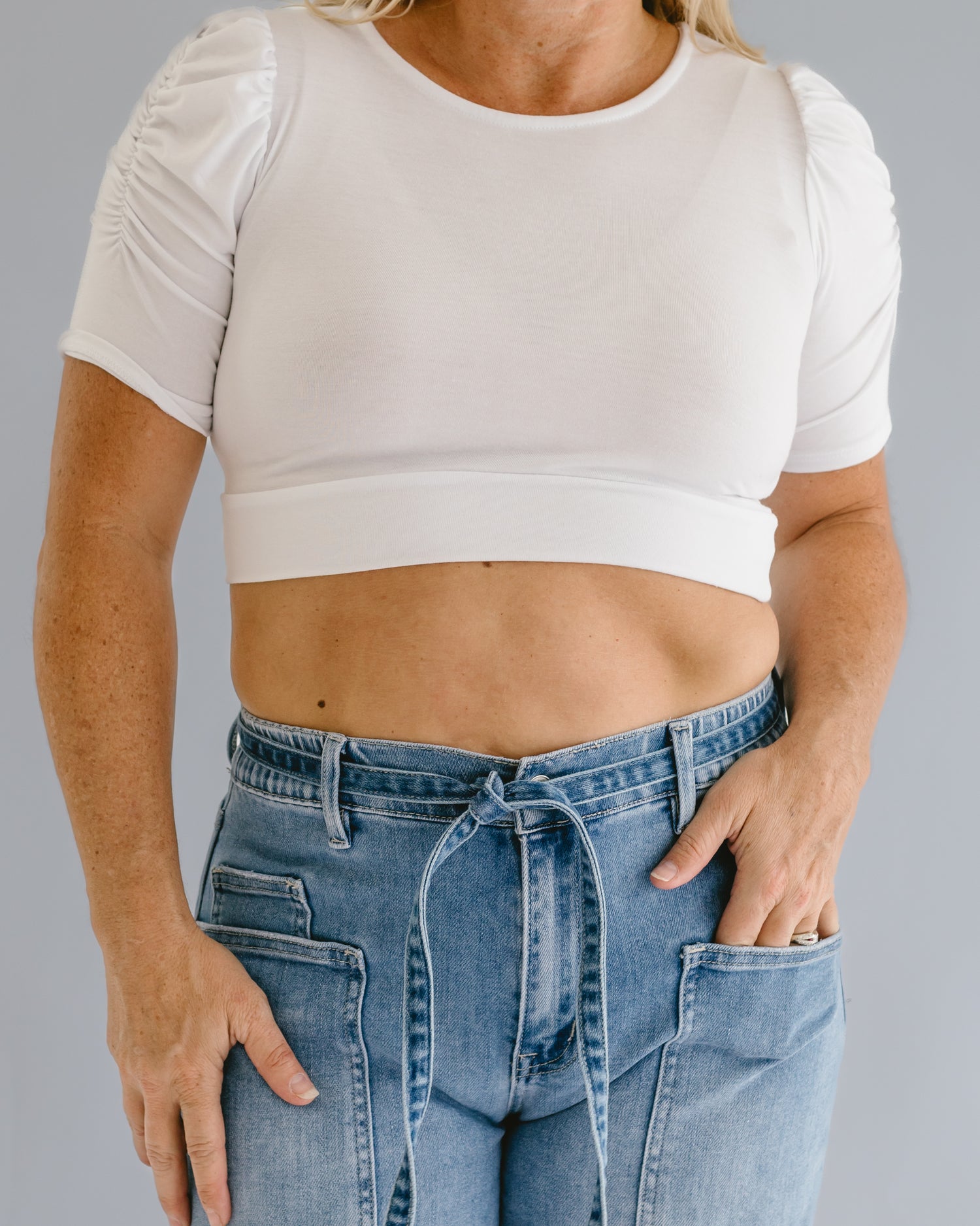 Ruched Halftees