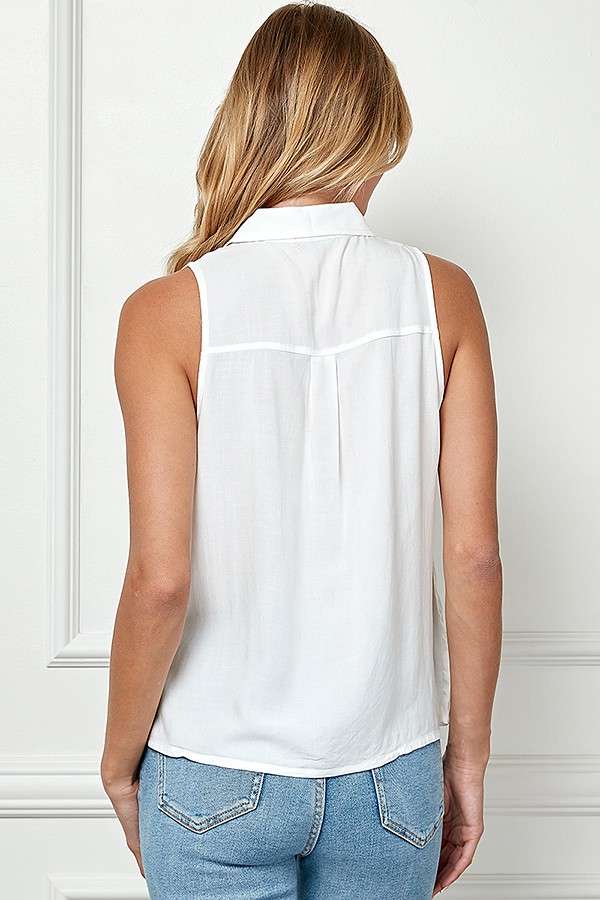 Classy Collared Tank