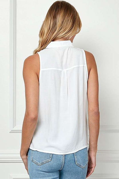 Classy Collared Tank