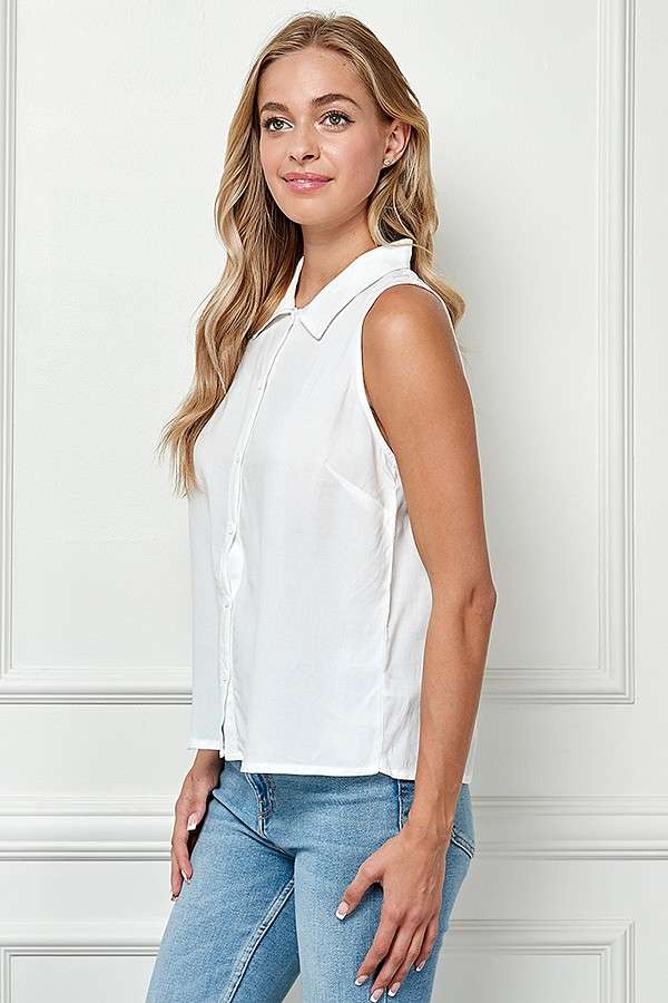 Classy Collared Tank