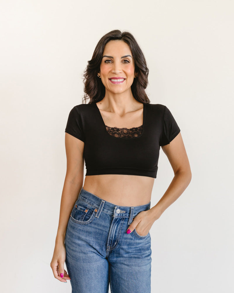 Lovely in Lace – HALFTEE Layering Fashions